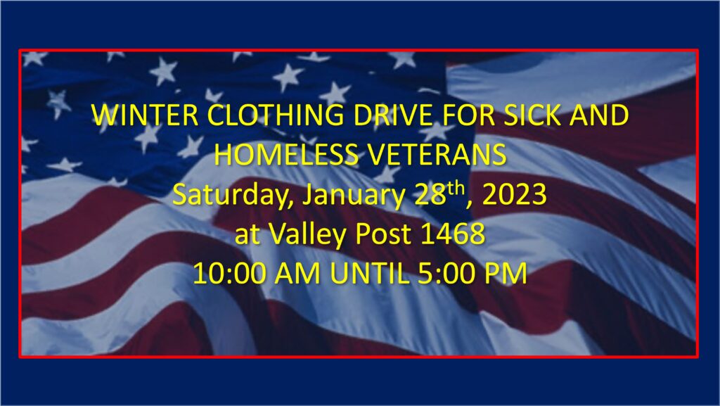 Winter clothing drive